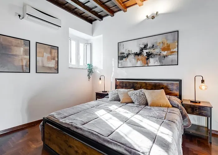 Appartamento 5 Min Piazza Navona-aria Condizionata-smart Tv-cucina Completa Roma